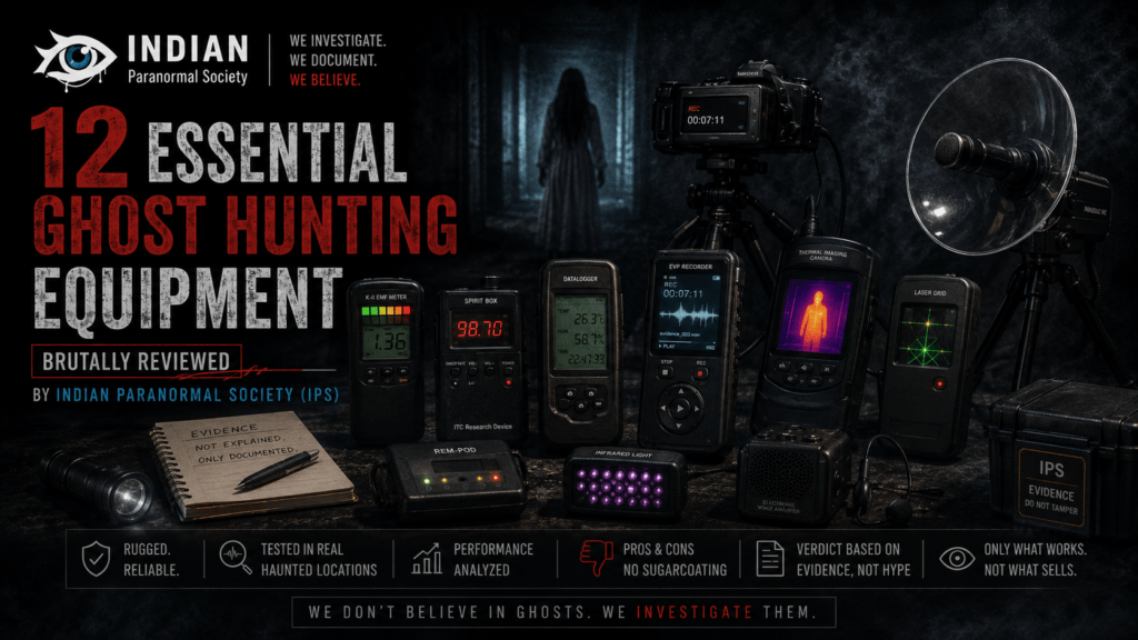 ghost hunting equipment