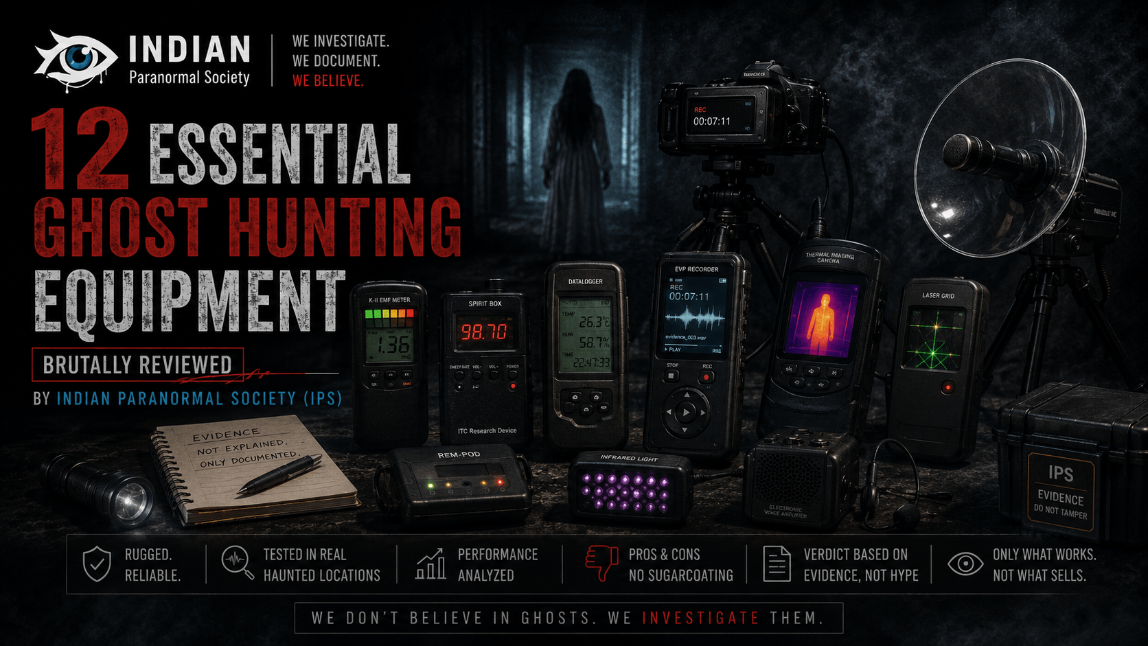 ghost hunting equipment