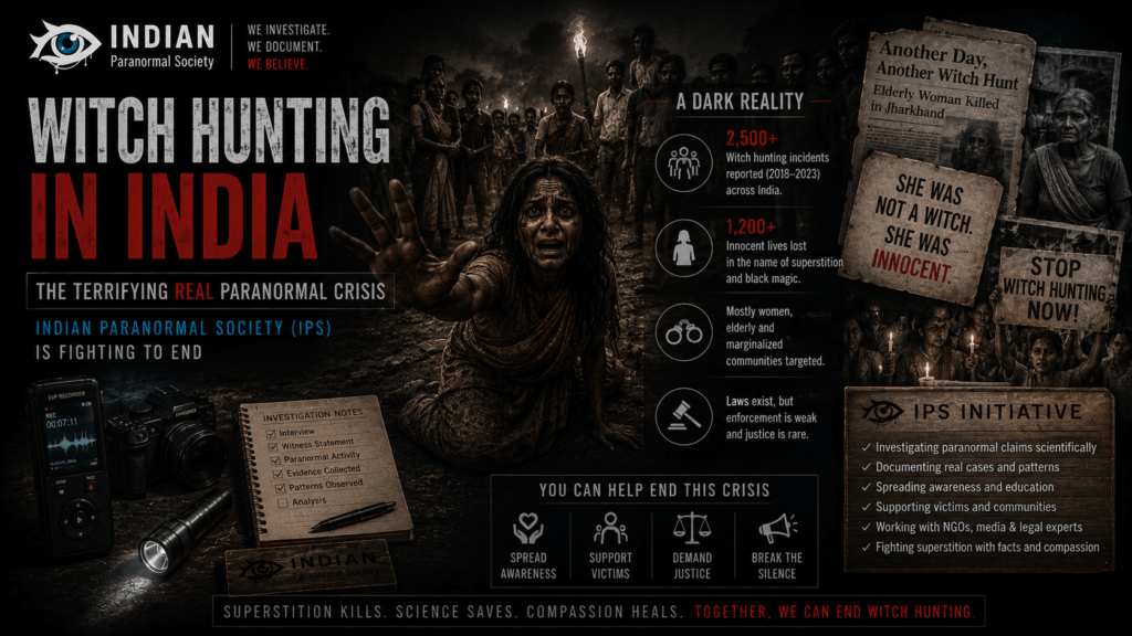Witch huntinig india