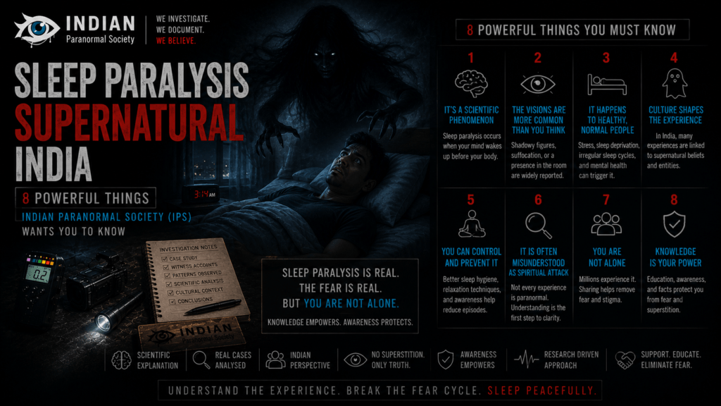Sleep paralysis explained