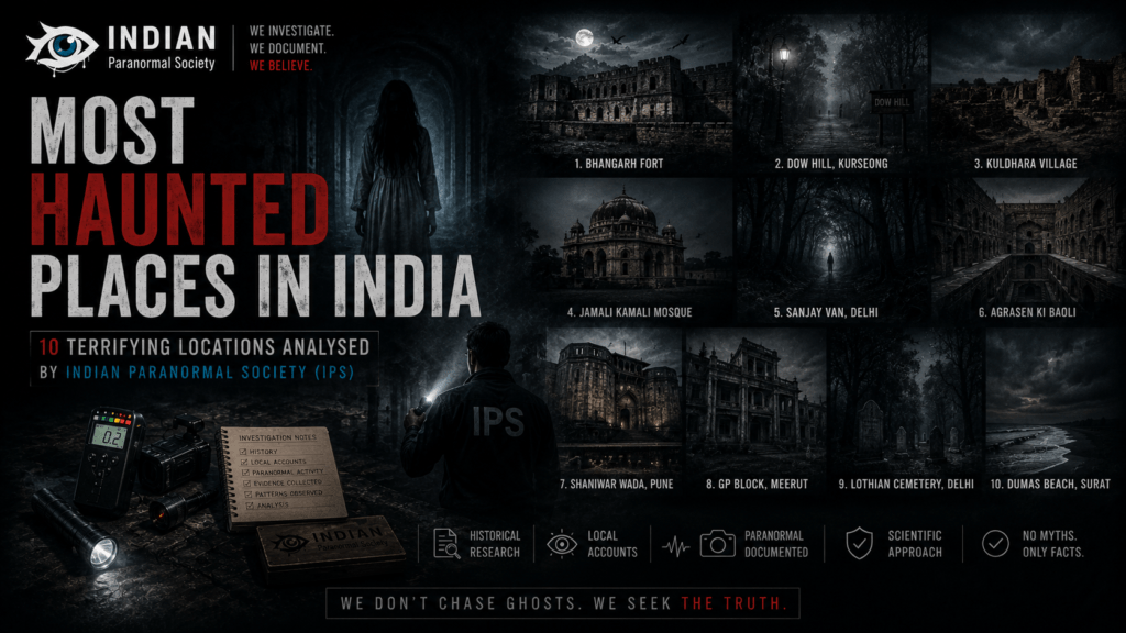 Most Haunted Places in India — 10 Terrifying Locations Analysed by Indian Paranormal Society