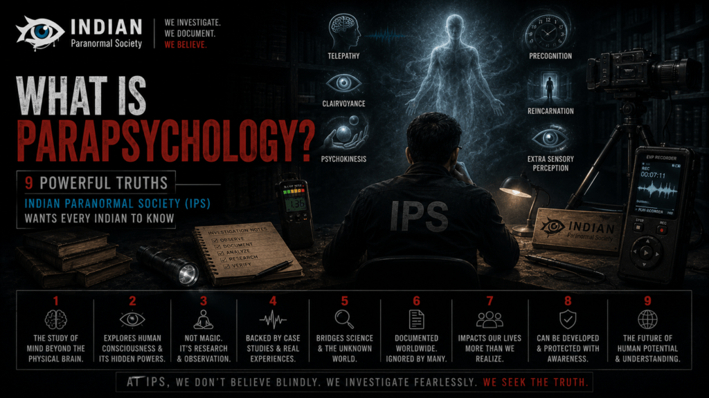 what is parapsychology India