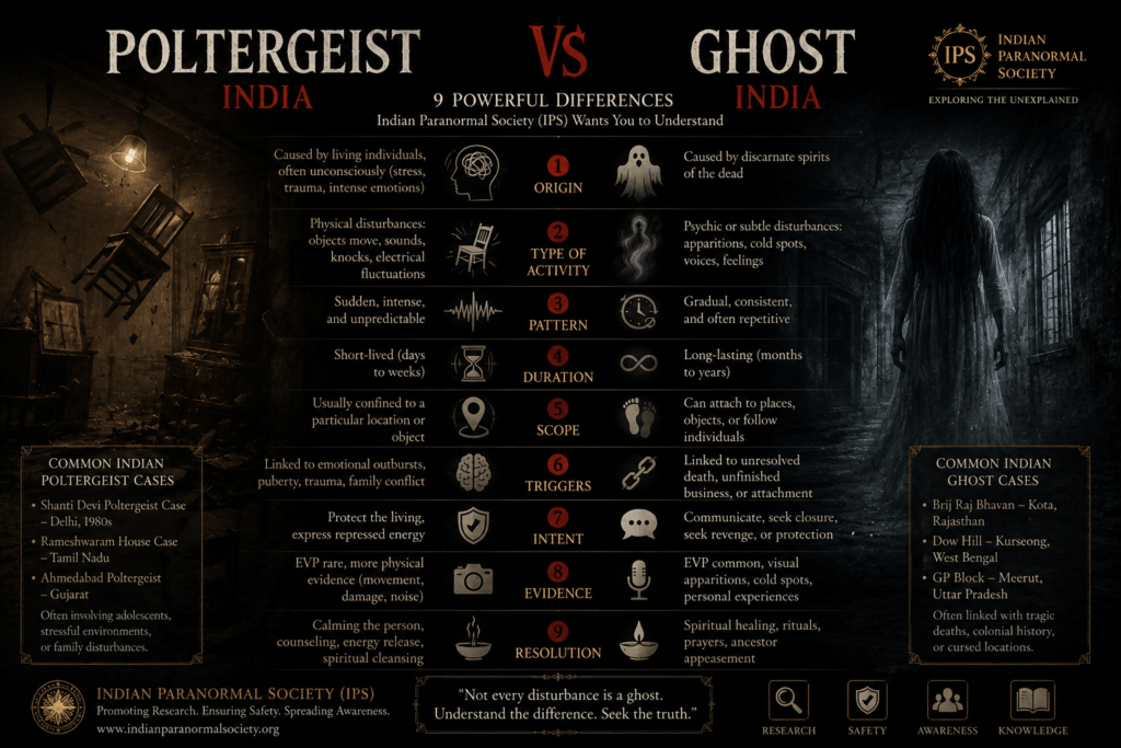 Poltergeist vs Ghost