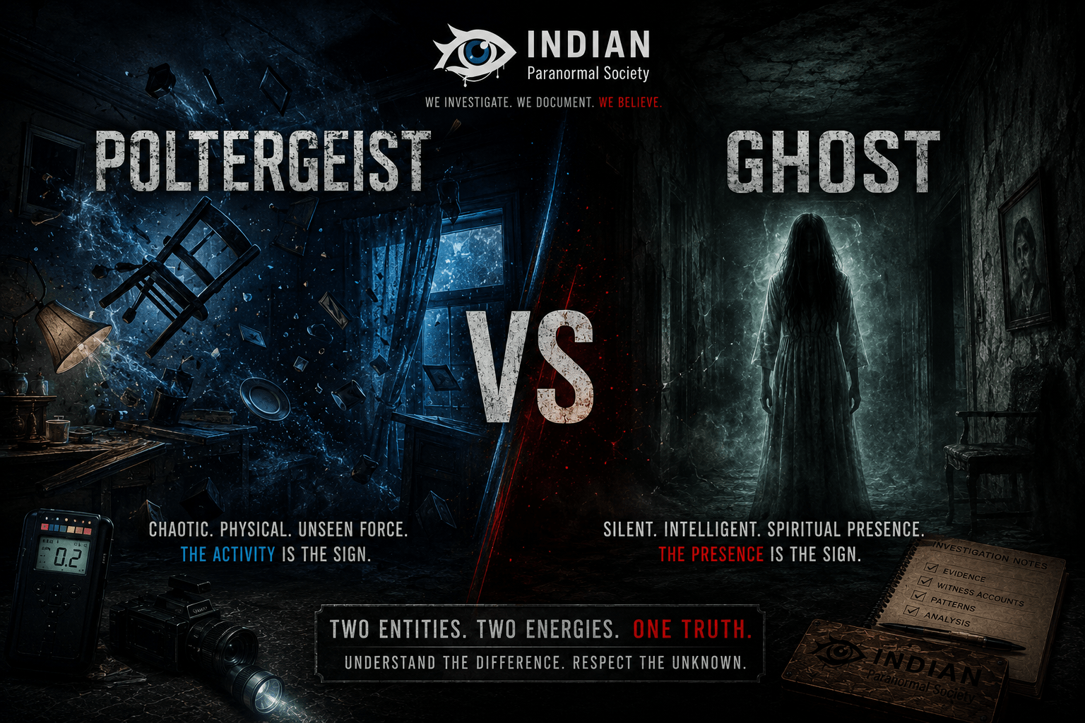 Poltergeist vs Ghost