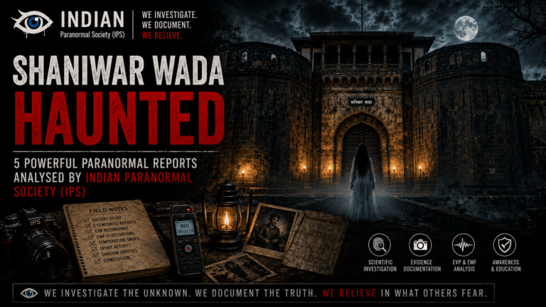 Shaniwar Wada Haunted — 5 Powerful Paranormal Reports Analysed by Indian Paranormal Society (IPS)